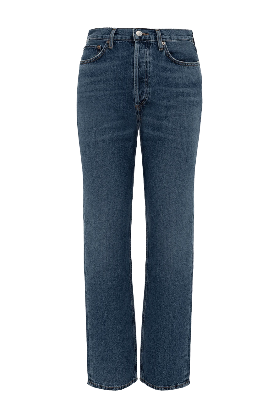 Citizens of Humanity женские джинсы из хлопка голубые женские купить с ценами и фото 176189 - фото 1