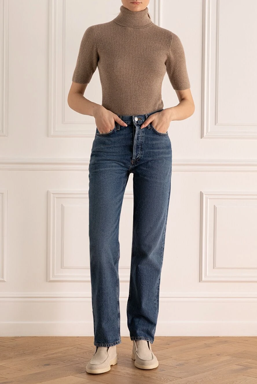 Citizens of Humanity woman blue cotton jeans for women buy with prices and photos 176189 - photo 2