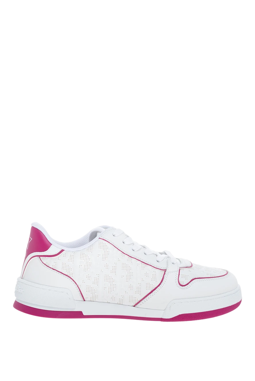 Dior woman white leather and cotton sneakers for women buy with prices and photos 176328