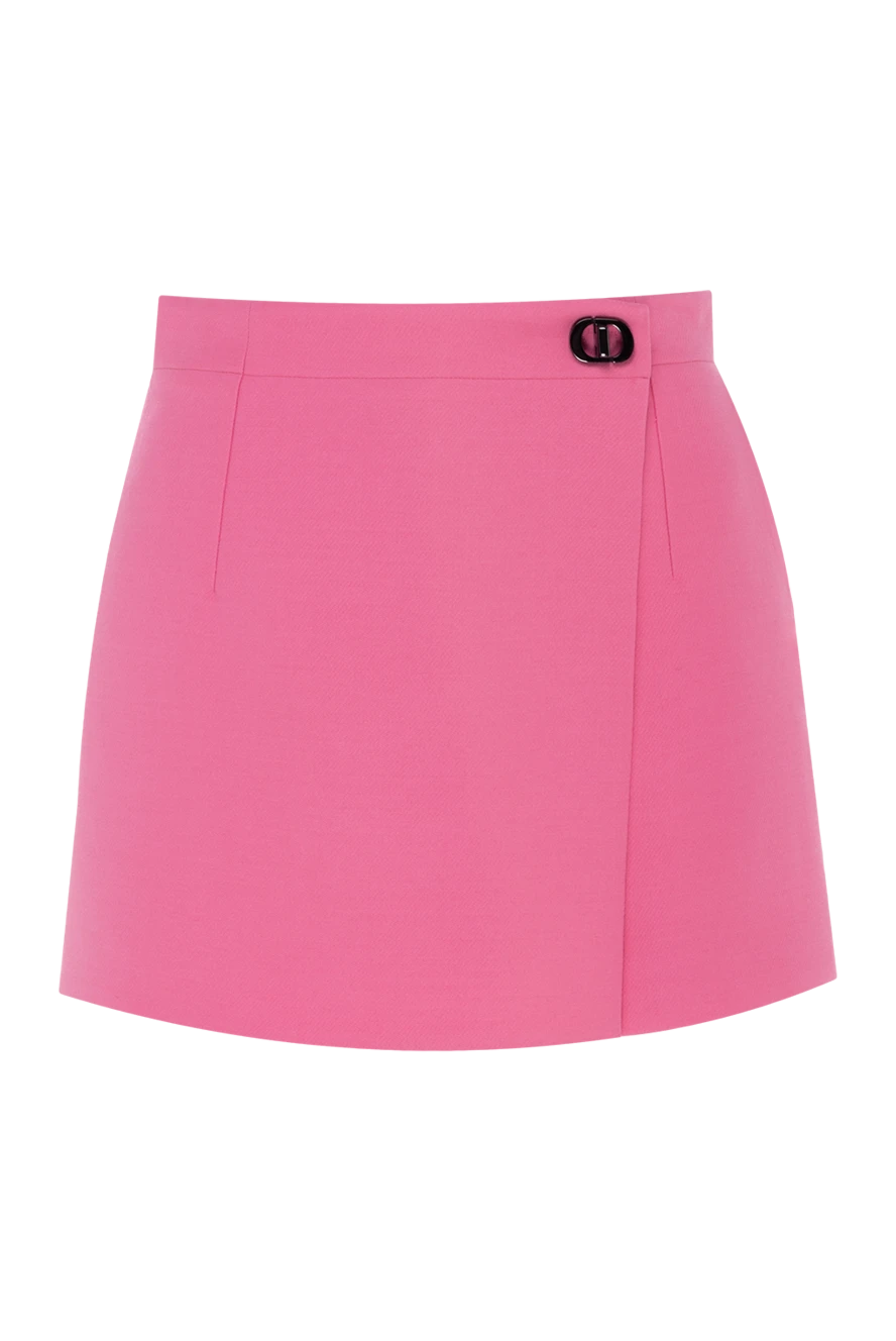 Dior woman women's wool and silk shorts pink buy with prices and photos 176344