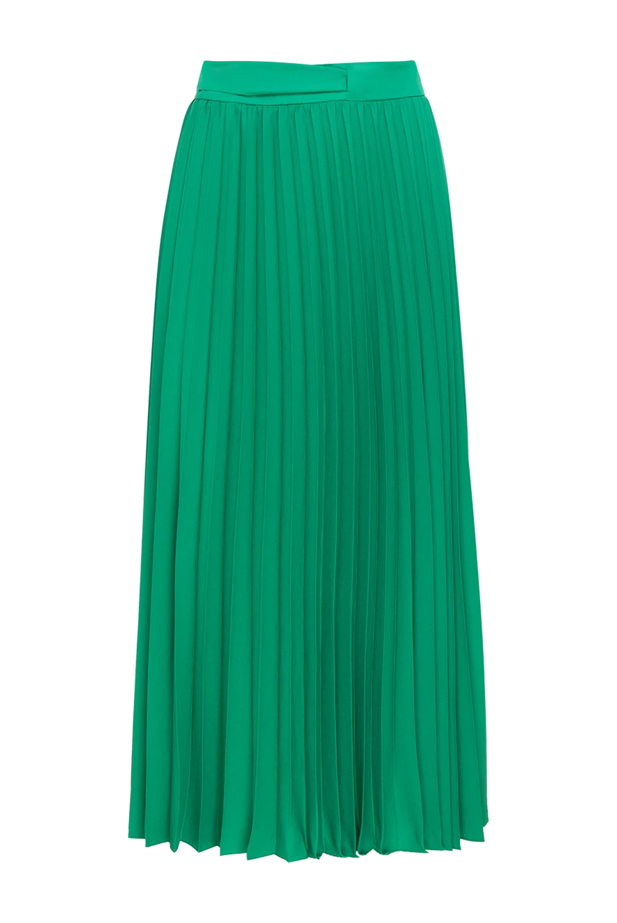 P.A.R.O.S.H. женские юбка из полиэстера зеленая женская купить с ценами и фото 176381