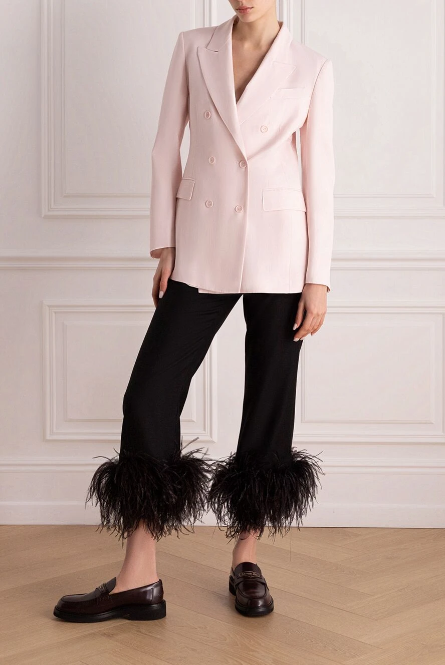 P.A.R.O.S.H. woman women's pink viscose and lyocell jacket buy with prices and photos 176385
