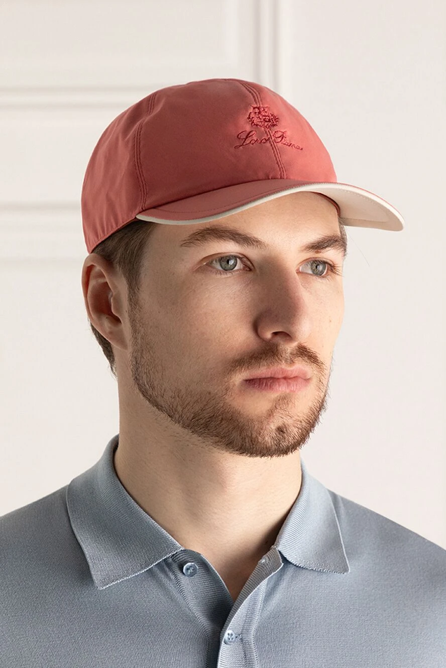 Loro Piana man men's polyester cap pink buy with prices and photos 176414