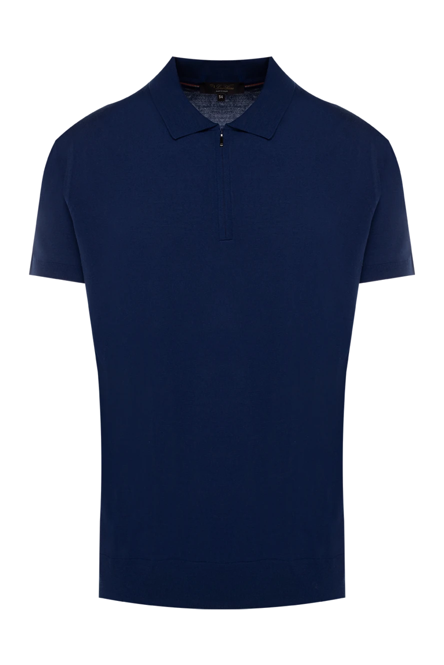 Loro Piana man men's blue wool polo buy with prices and photos 176418 - photo 1