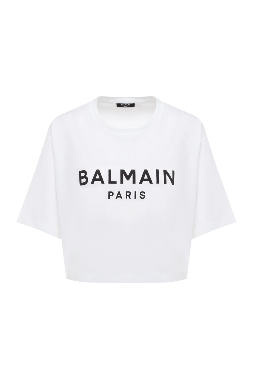 Balmain жіночі футболка жіноча біла купити фото з цінами 176475