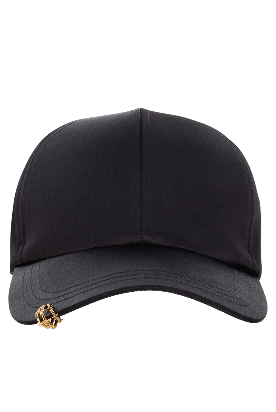Balmain женские кепка из вискозы женская черная купить с ценами и фото 176605