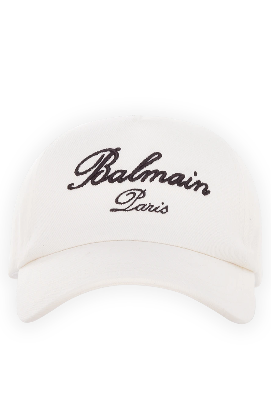 Balmain женские кепка из хлопка женская белая купить с ценами и фото 176606 - фото 1