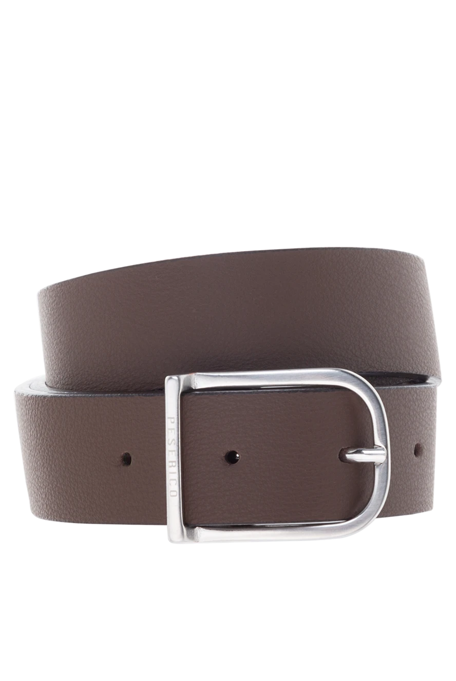 Peserico genuine leather belt for women brown 176653 - photo 1