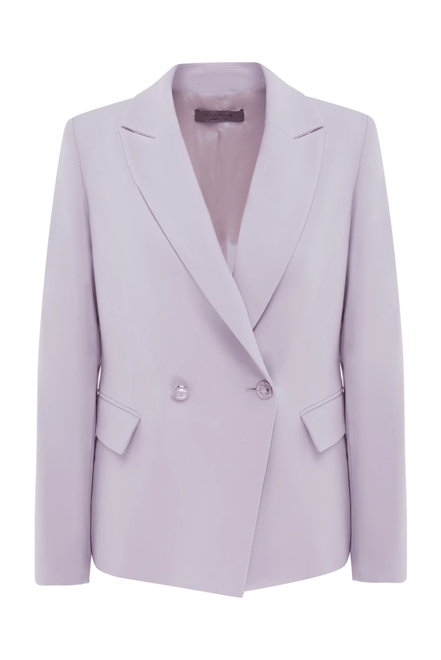 D.Exterior woman women's acetate and elastane jacket purple buy with prices and photos 176759 - photo 1