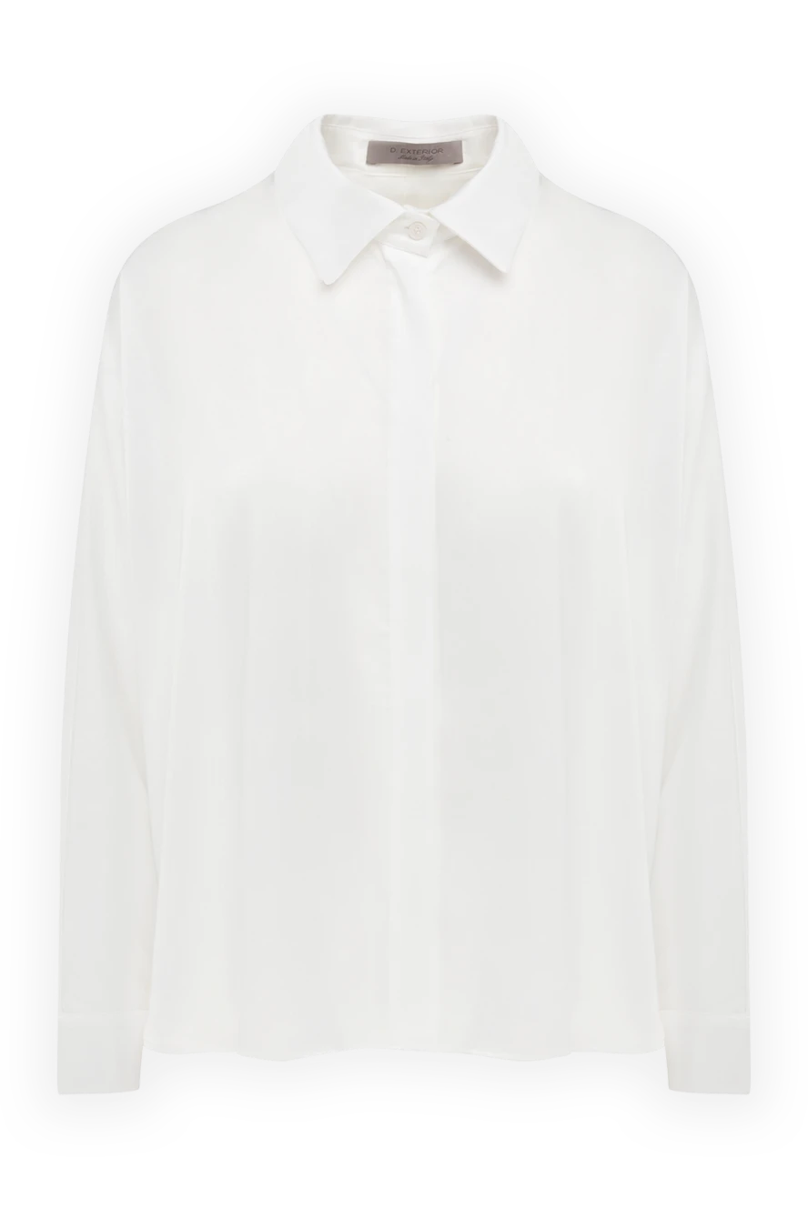 D.Exterior женские рубашка из полиэстера и эластана женская белая купить с ценами и фото 176761 - фото 1