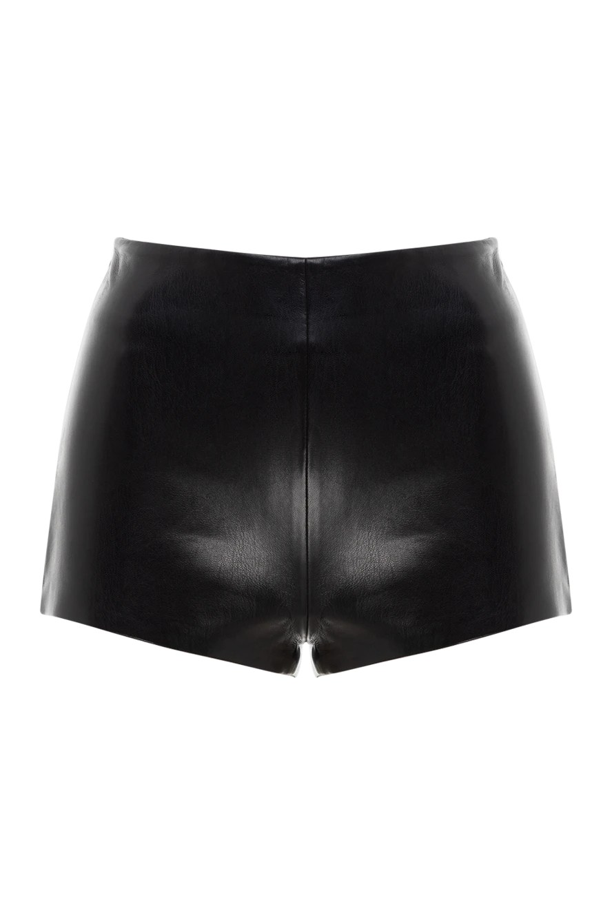 The Andamane woman women's black genuine leather shorts buy with prices and photos 176841 - photo 1