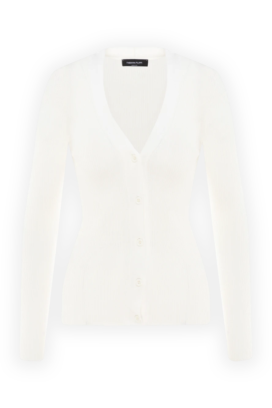 Fabiana Filippi woman cotton cardigan for women white buy with prices and photos 176865 - photo 1