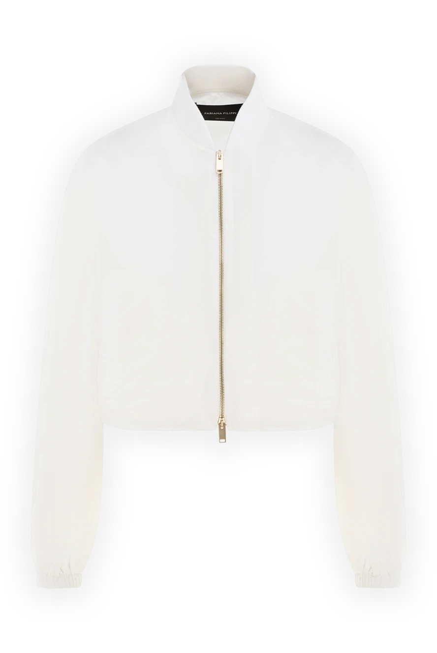 Fabiana Filippi women's polyamide jacket white 176869 - photo 1