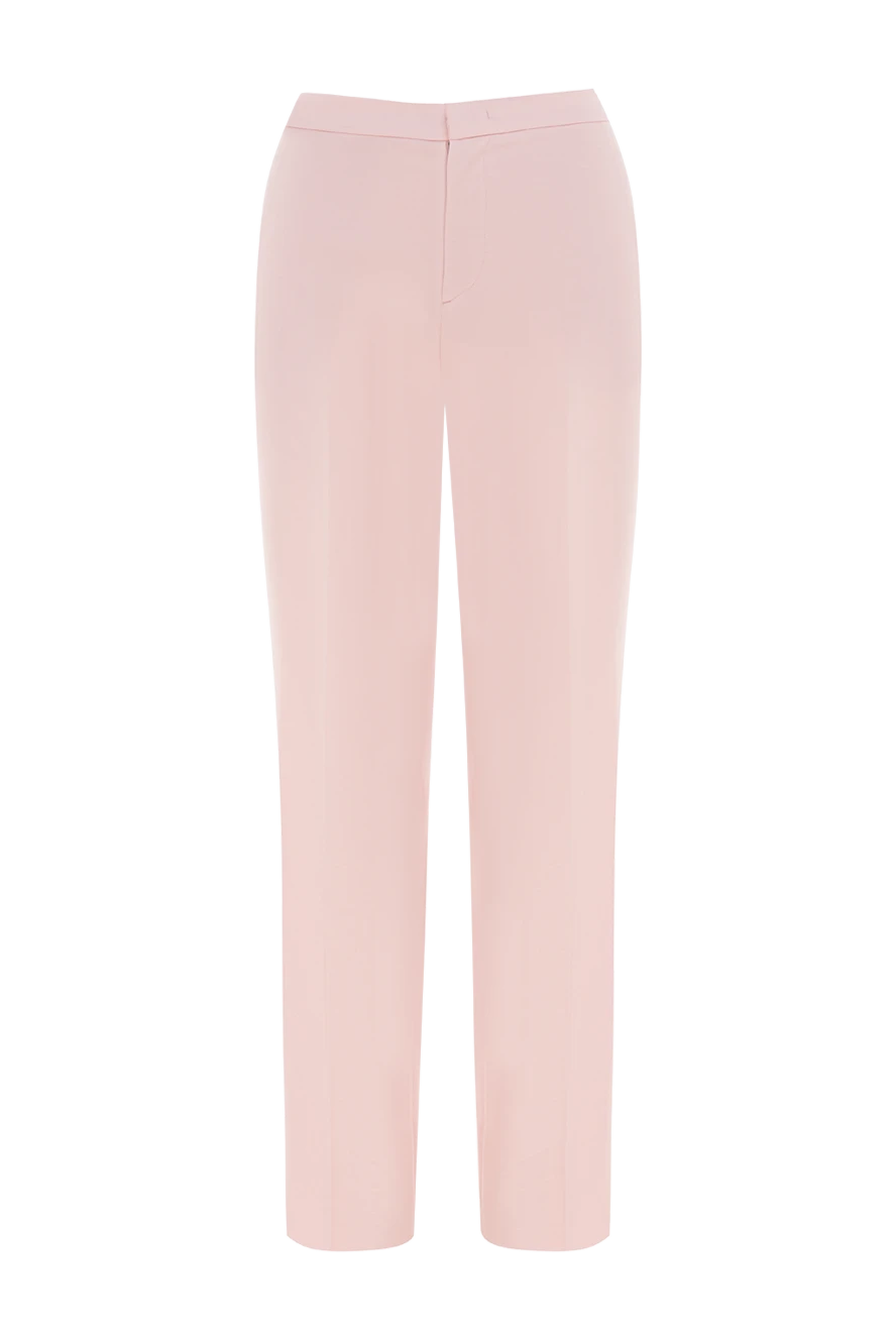 Fabiana Filippi pink wool and silk pants for women 176870 - photo 1