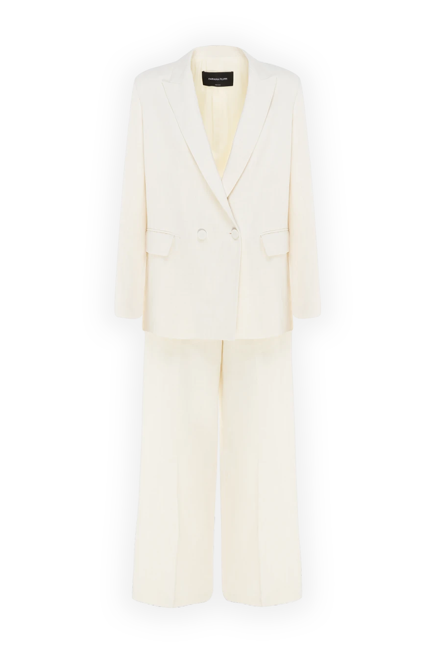 Fabiana Filippi suit with trousers for women white 176872 - photo 1