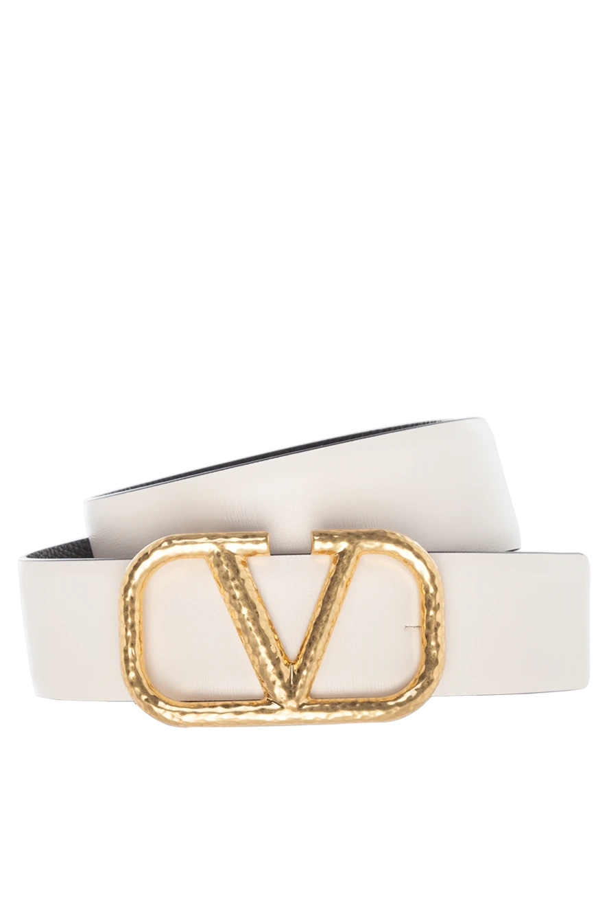 Valentino woman genuine leather belt for women, beige buy with prices and photos 176983