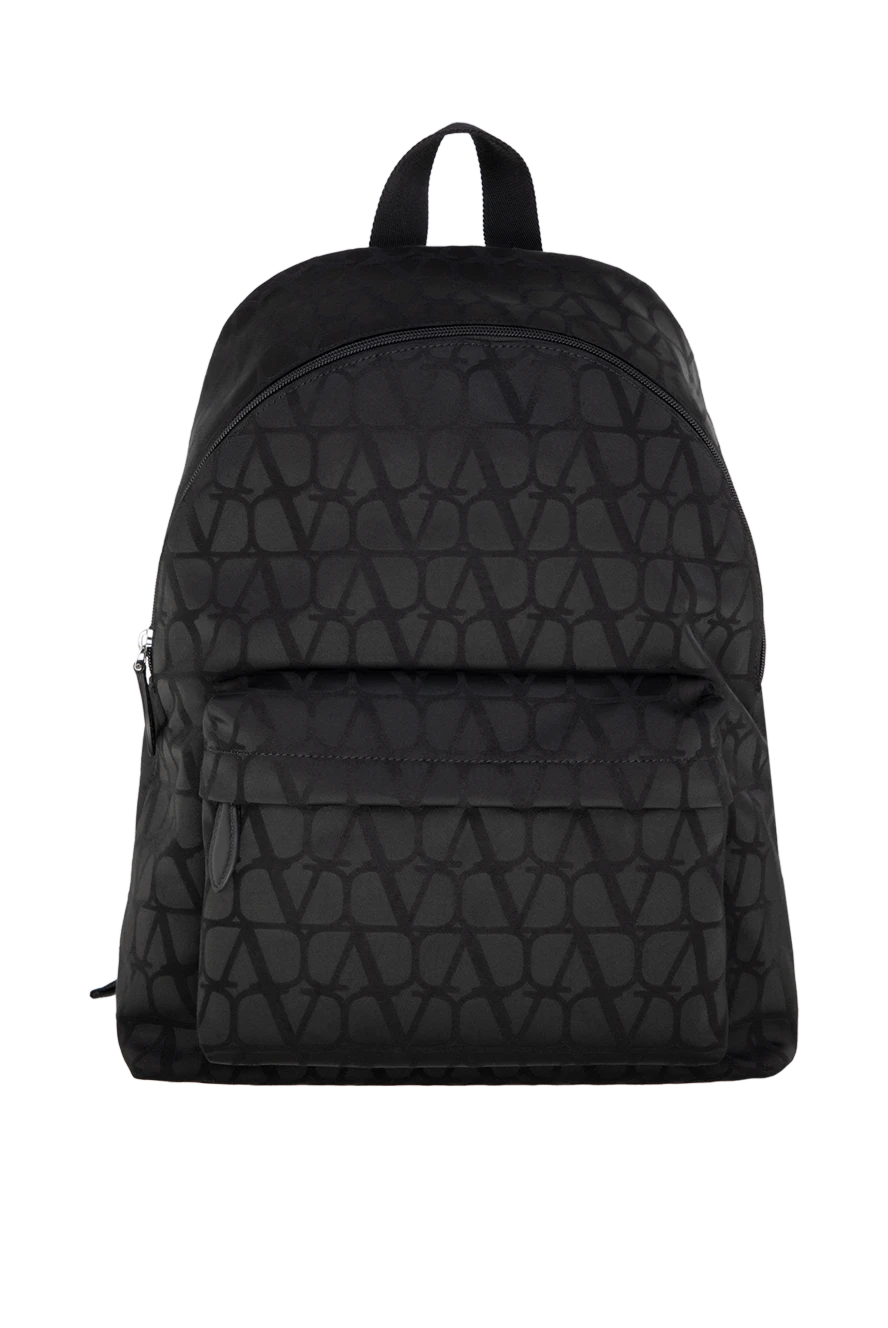 Valentino man backpack made of genuine leather for men, black buy with prices and photos 176988