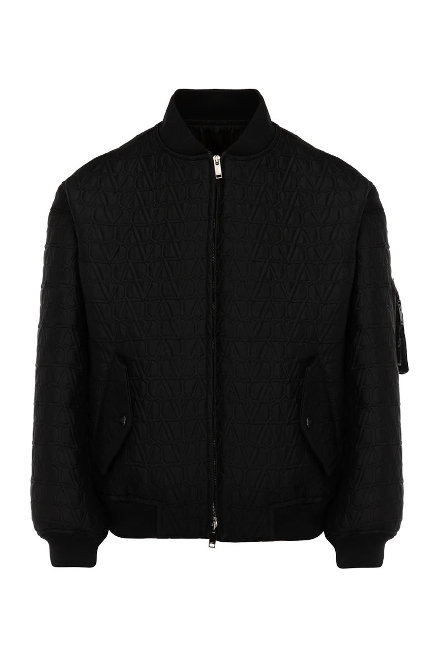 Valentino женские куртка из хлопка женская черная купить с ценами и фото 176990 - фото 1