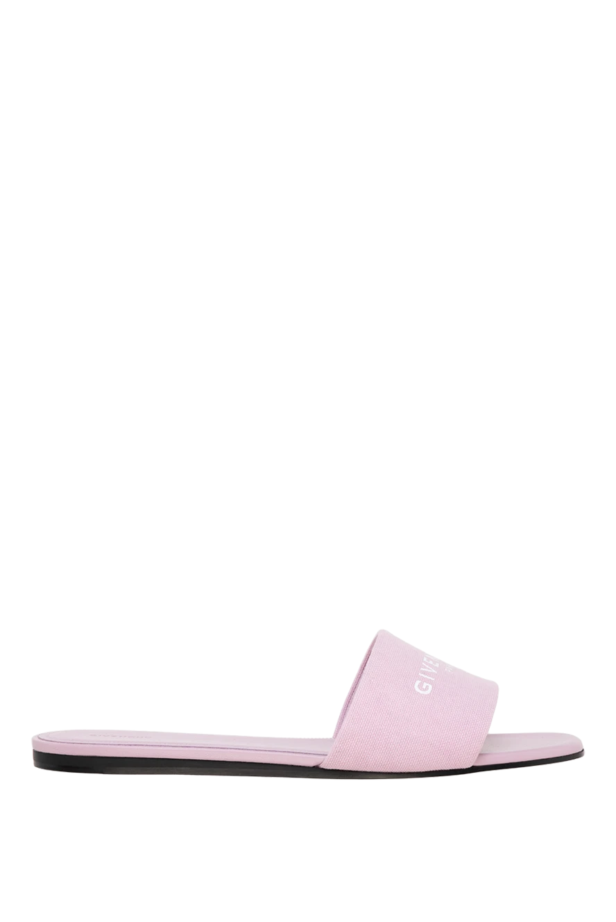 Givenchy woman women's pink cotton slippers buy with prices and photos 177009