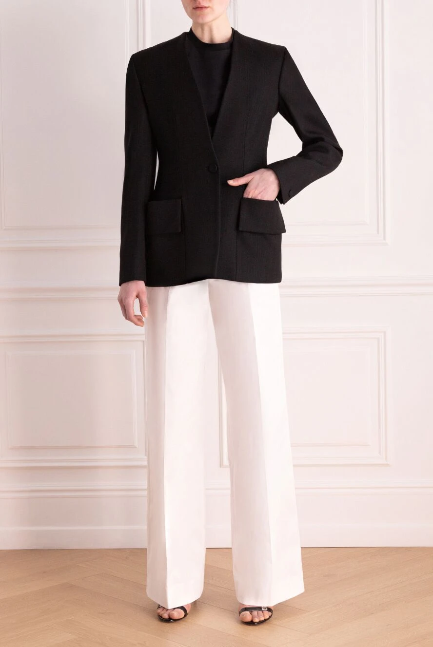 Givenchy woman women's black wool jacket buy with prices and photos 177011 - photo 2