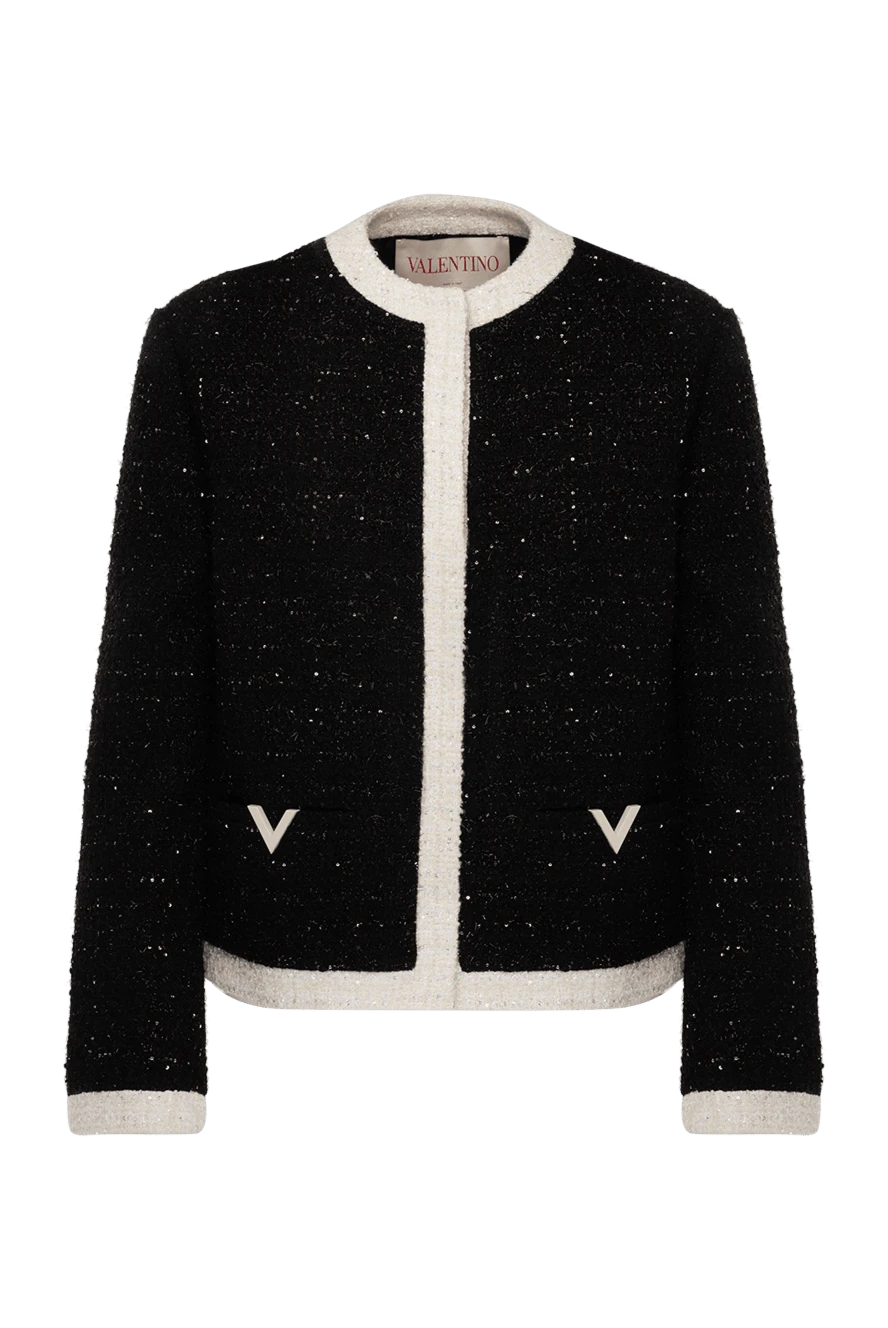 Valentino woman women's black jacket buy with prices and photos 177019