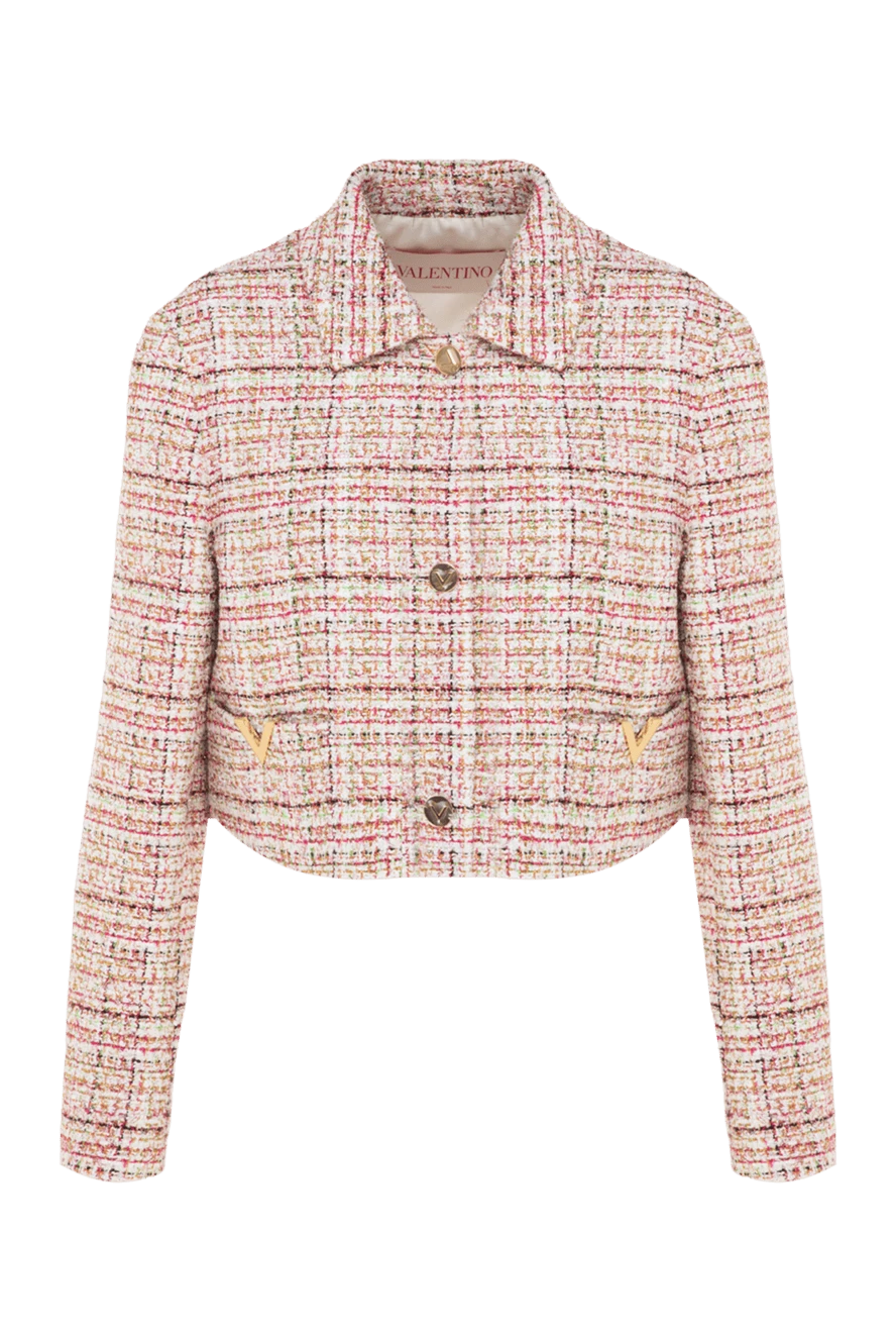 Valentino woman women's pink jacket buy with prices and photos 177020