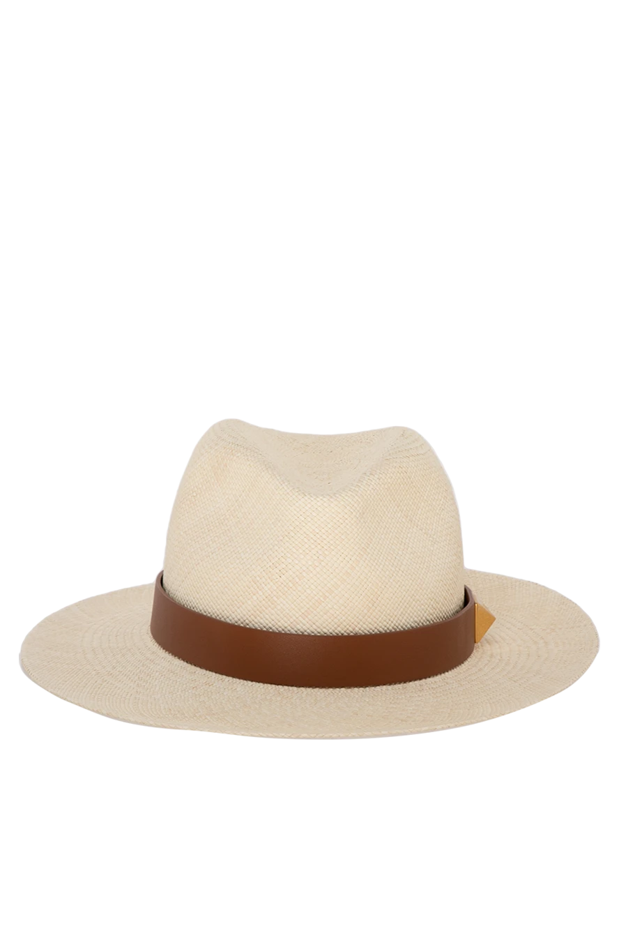 Valentino woman women's yellow straw hat buy with prices and photos 177029 - photo 1
