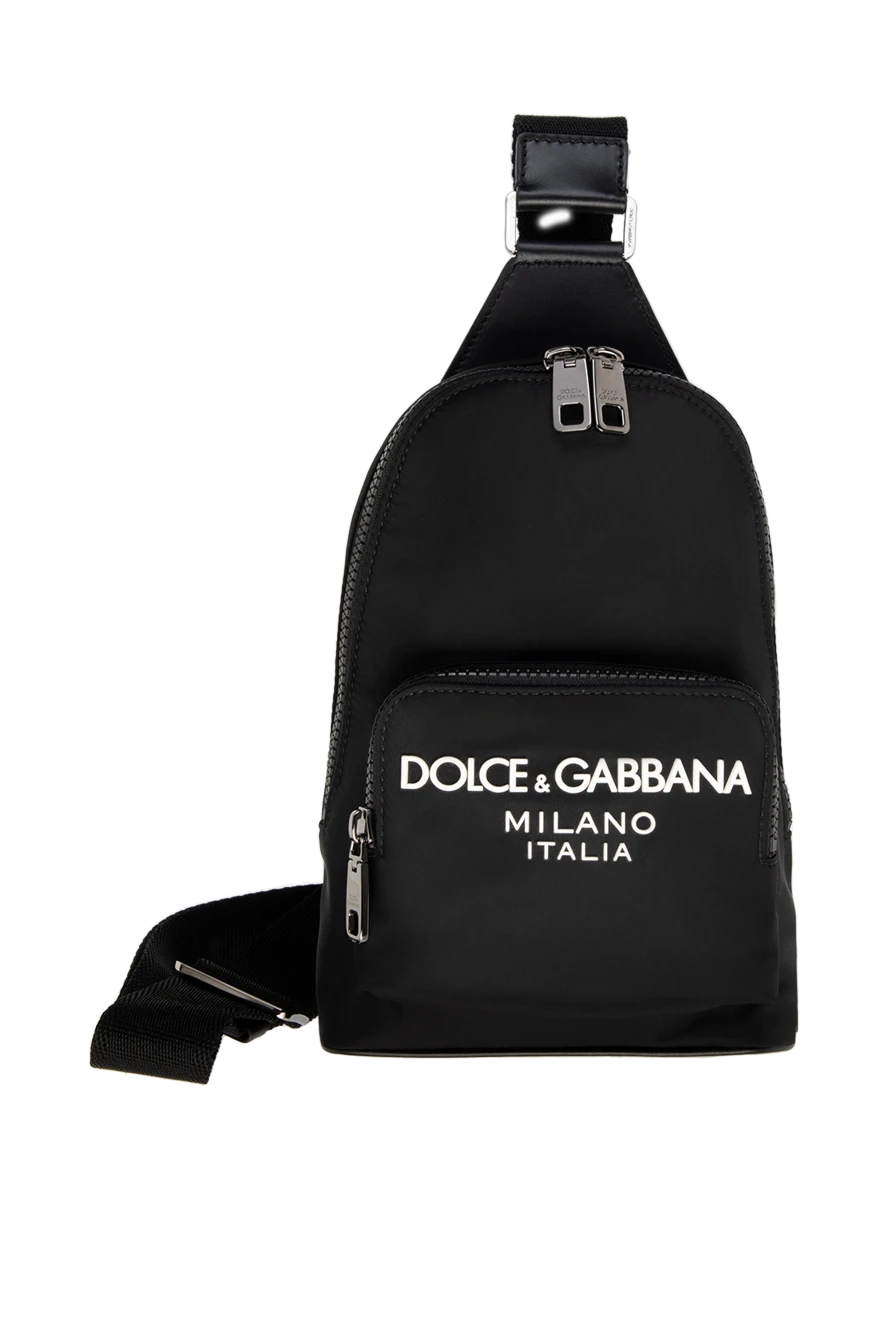Dolce & Gabbana мужские сумка через плечо мужская черная купить с ценами и фото 177114 - фото 1