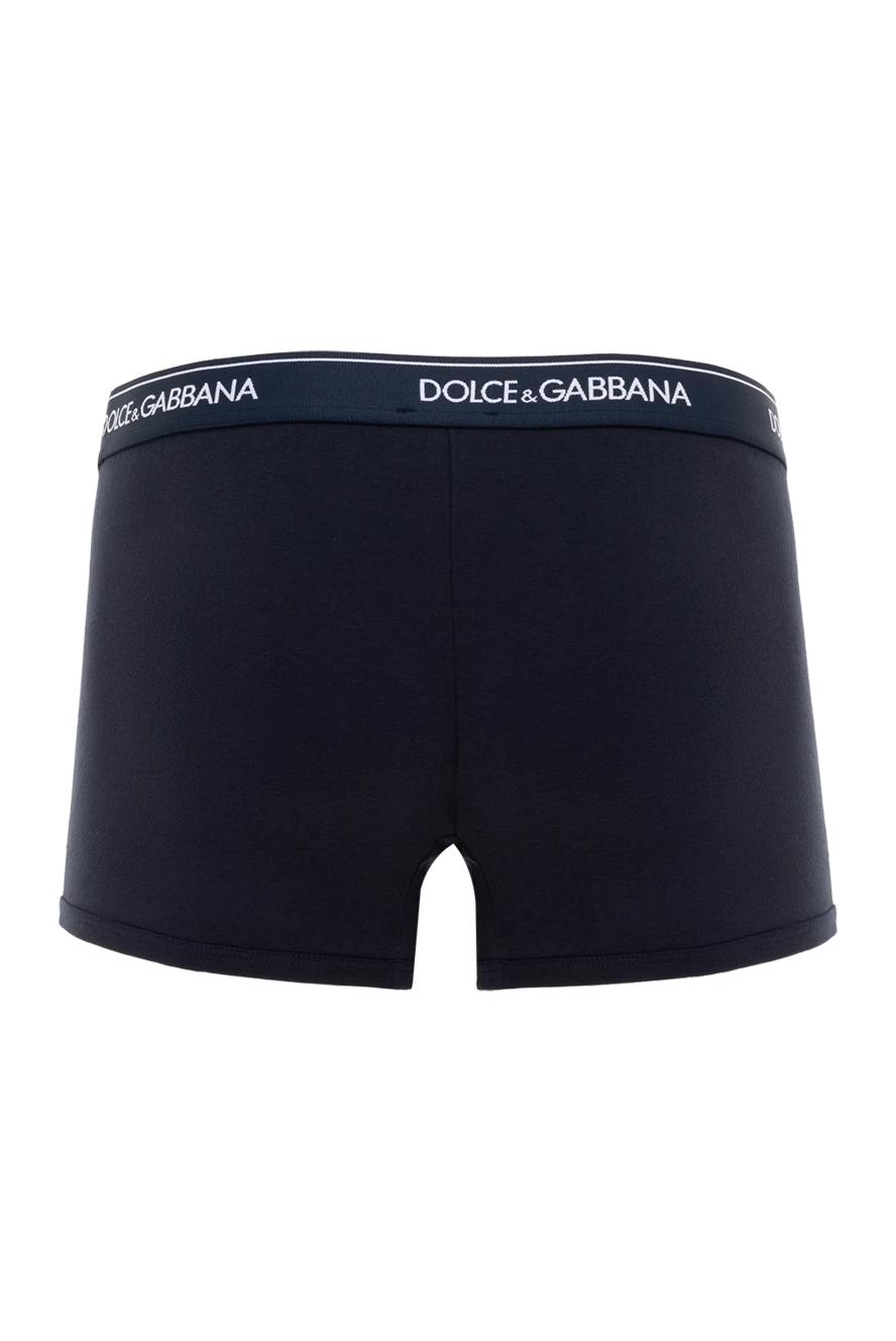 Dolce & Gabbana мужские трусы боксеры из хлопка мужские синие купить с ценами и фото 177117