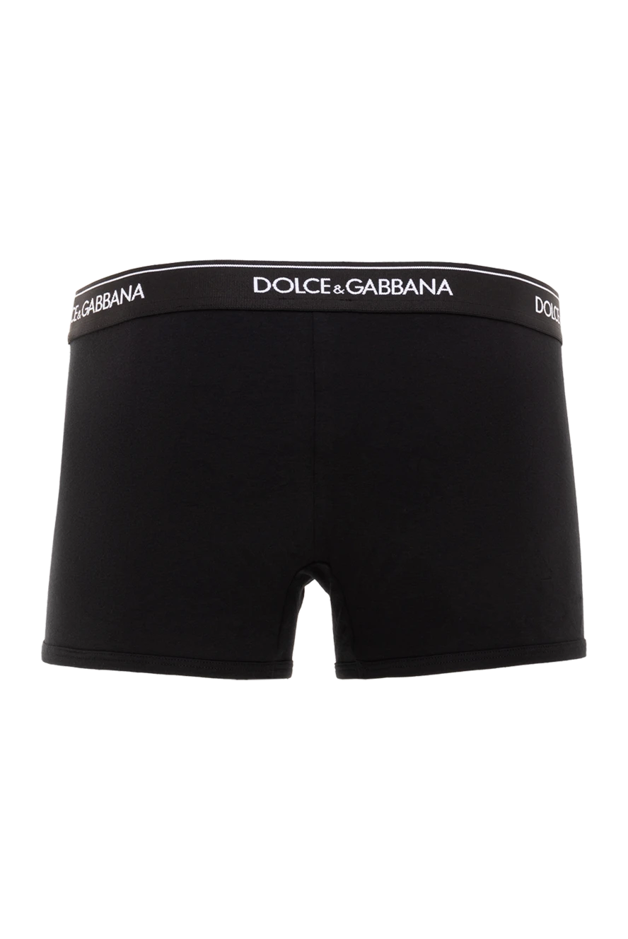 Dolce & Gabbana мужские трусы боксеры из хлопка мужские черные купить с ценами и фото 177118 - фото 2