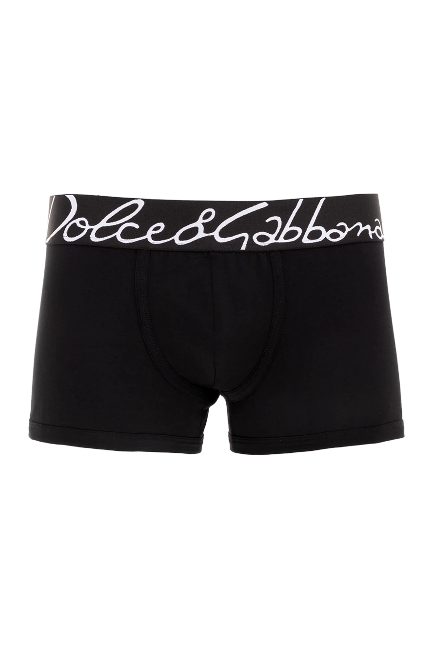 Dolce & Gabbana чоловічі боксери з бавовни чоловічі чорні. купити фото з цінами 177120 - фото 1