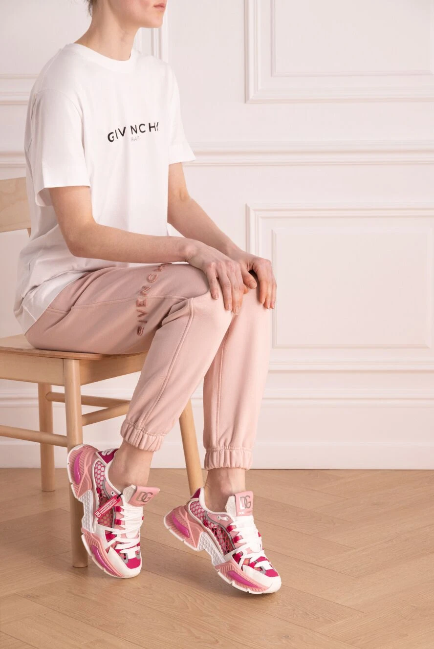 Dolce & Gabbana жіночі кросівки жіночі рожеві купити фото з цінами 177231