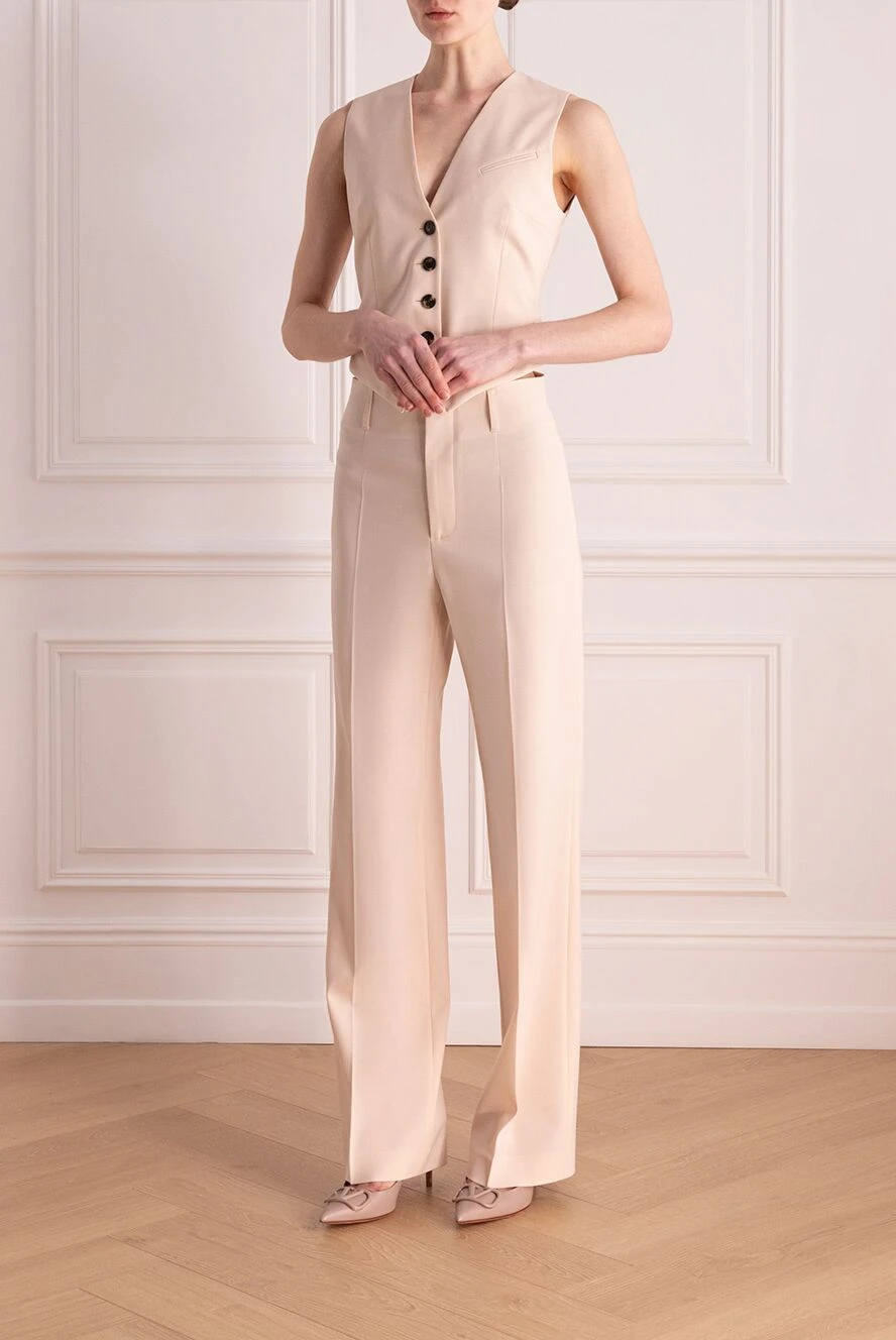 Philosophy di Lorenzo Serafini woman women's beige suit with trousers buy with prices and photos 177249 - photo 2