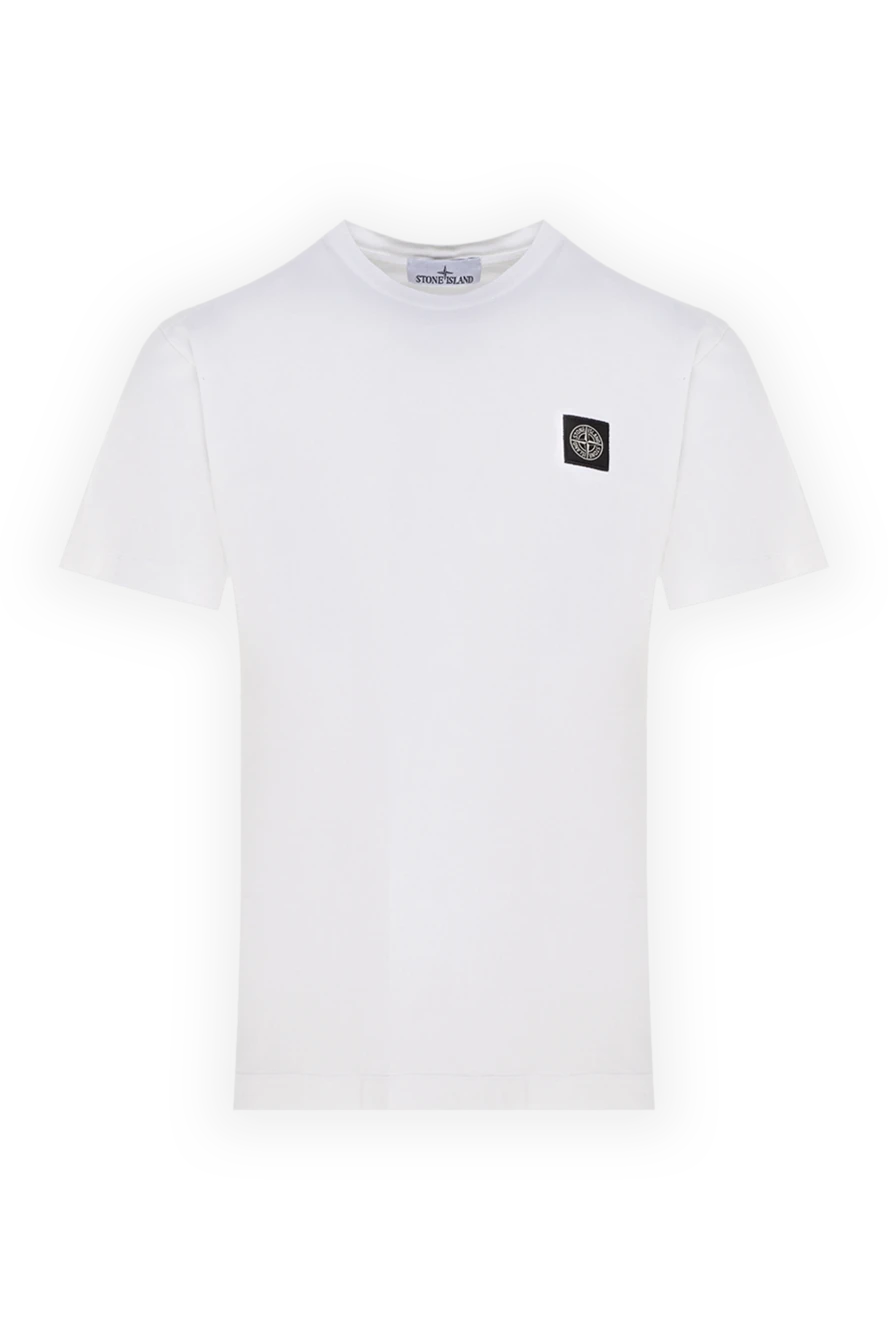 Stone Island man cotton t-shirt for men white buy with prices and photos 177287
