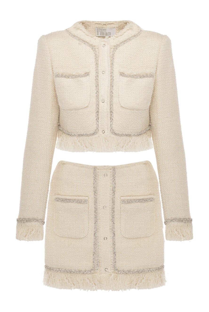 Giuseppe Di Morabito woman women's beige suit with skirt buy with prices and photos 177291
