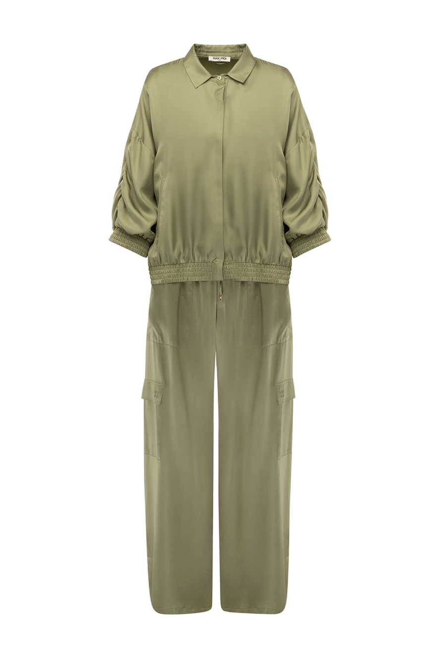 Max&Moi женские костюм прогулочный из шелка женский зеленый купить с ценами и фото 177320 - фото 1