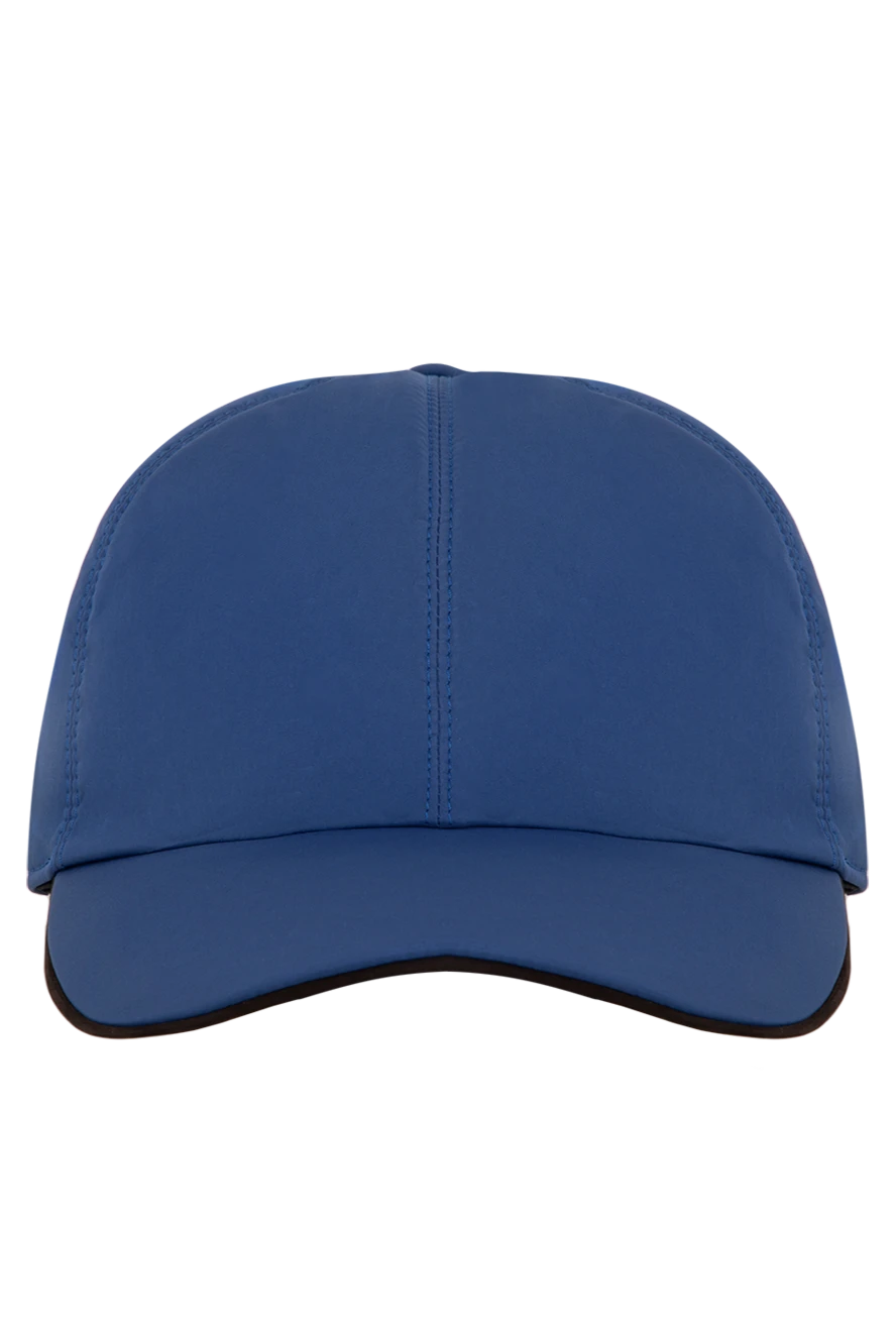 Ermenegildo Zegna мужские кепка из полиэстера мужская синяя купить с ценами и фото 177331 - фото 1