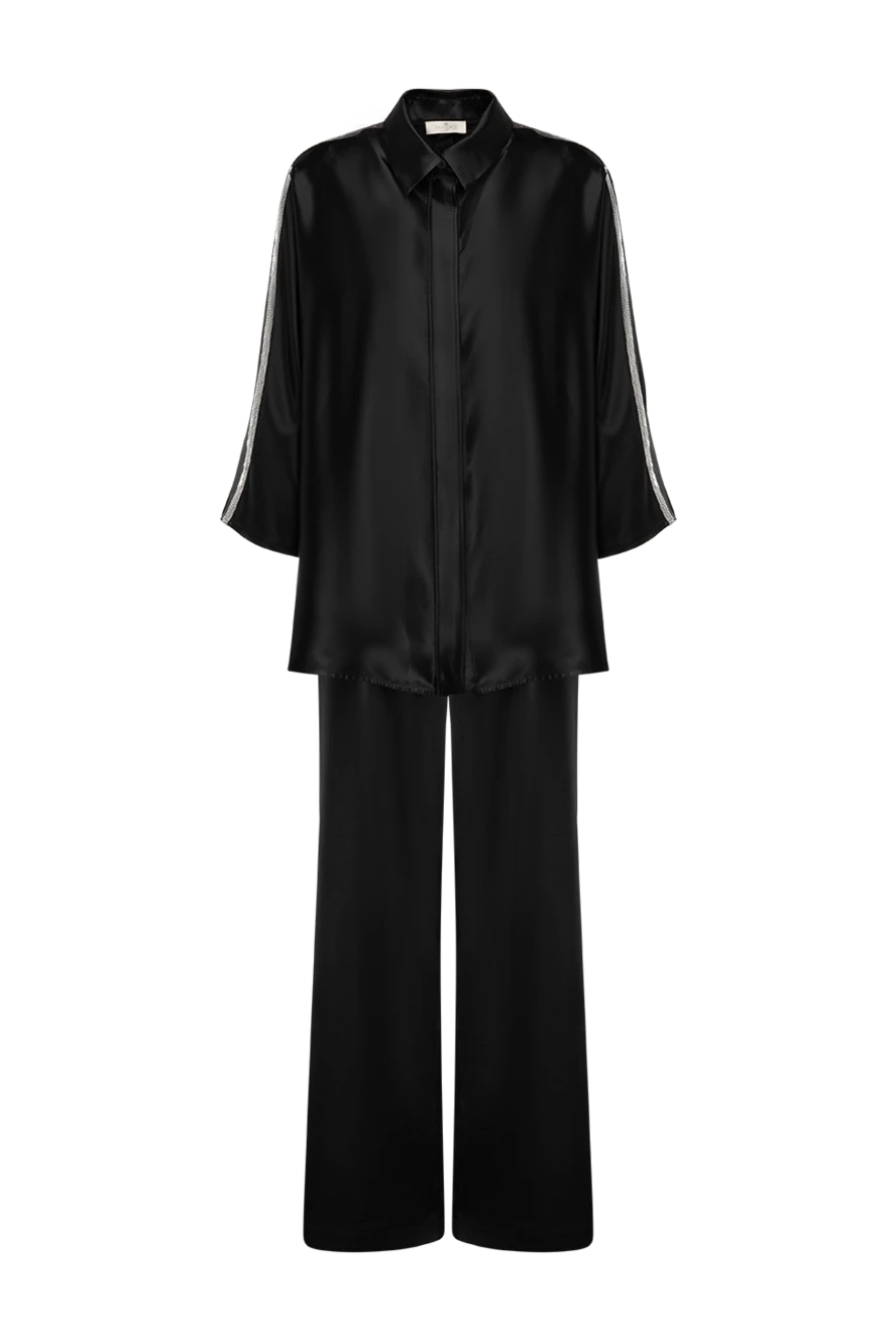 Panicale женские костюм с брюками из полиэстера женский черный купить с ценами и фото 177346