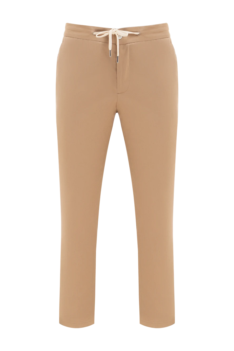 Cesare di Napoli man men's beige trousers buy with prices and photos 177574