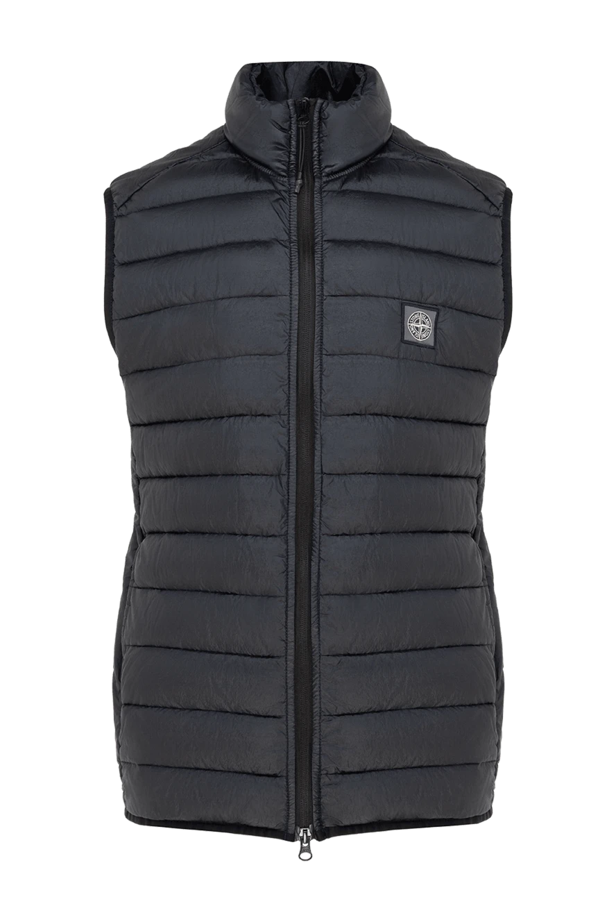 Stone Island man polyamide vest men's blue buy with prices and photos 177601