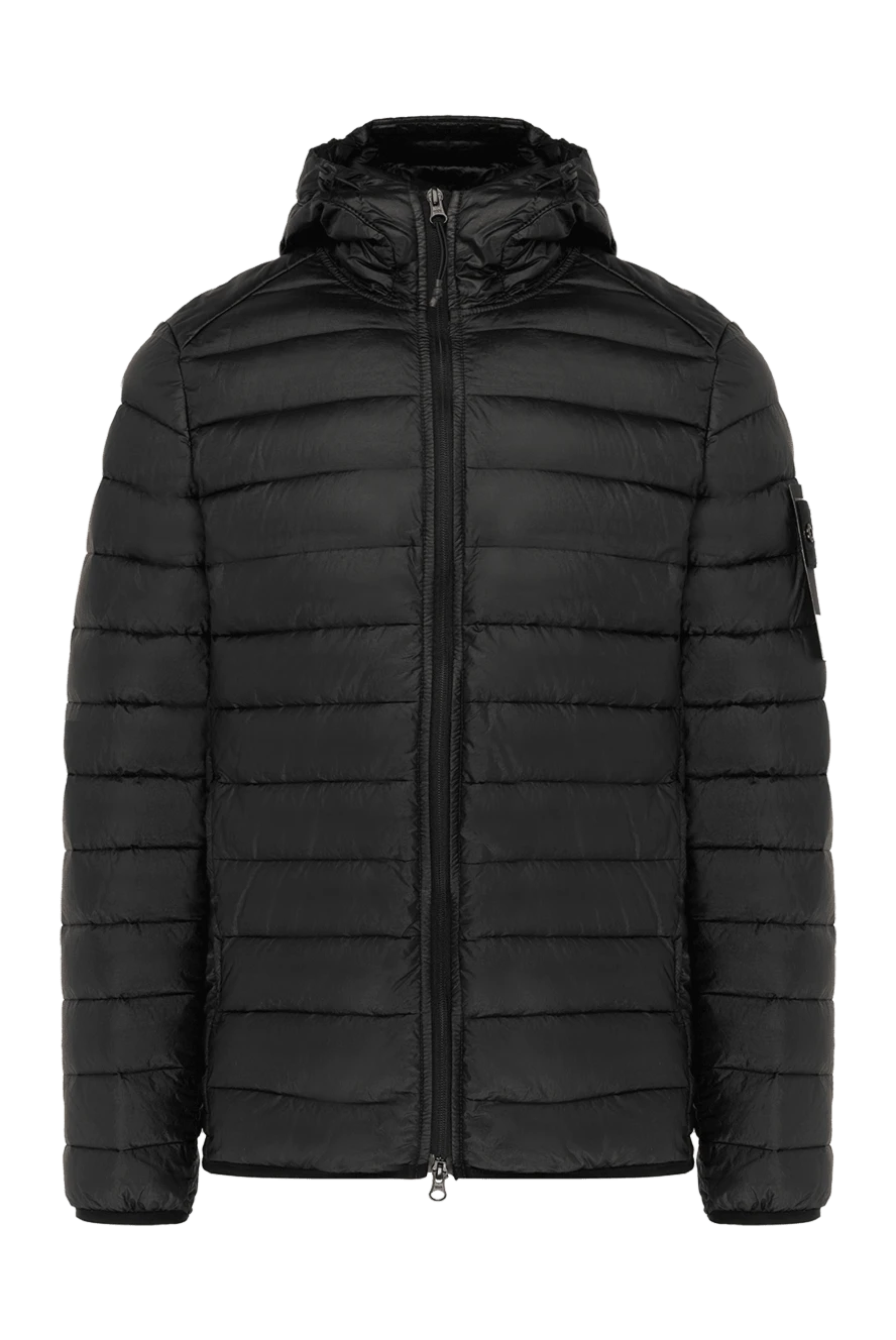 Stone Island мужские куртка из полиамида черная мужская купить с ценами и фото 177606