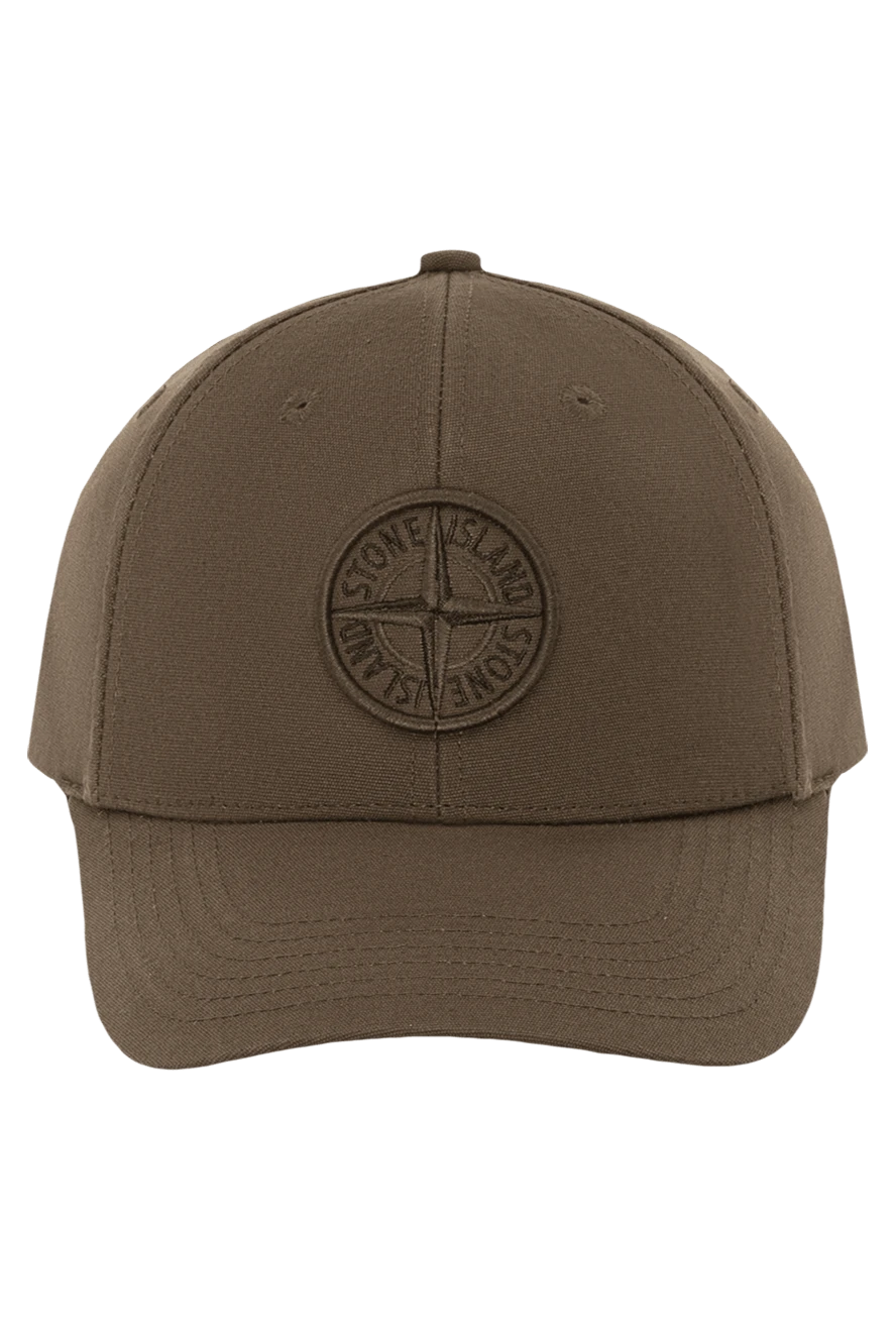 Stone Island man brown cotton cap for men buy with prices and photos 177634