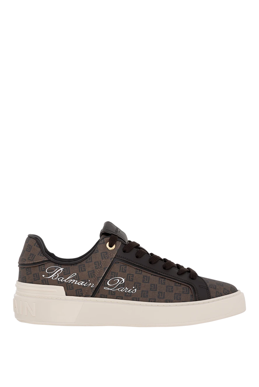 Balmain woman sneakers made of polyurethane and cotton for women, brown buy with prices and photos 177749 - photo 1