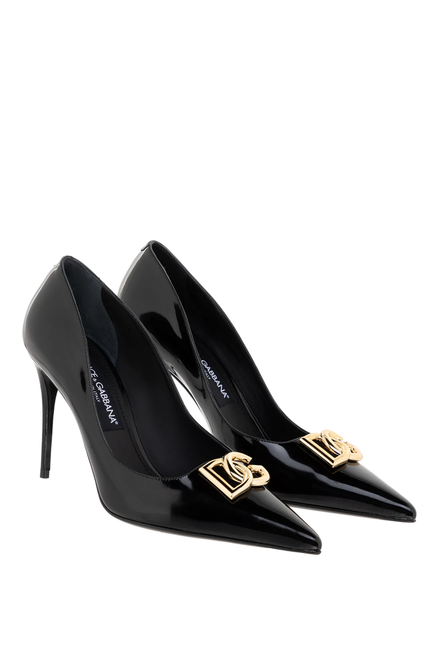 Dolce & Gabbana жіночі туфлі з натуральної шкіри жіночі чорні купити фото з цінами 177759