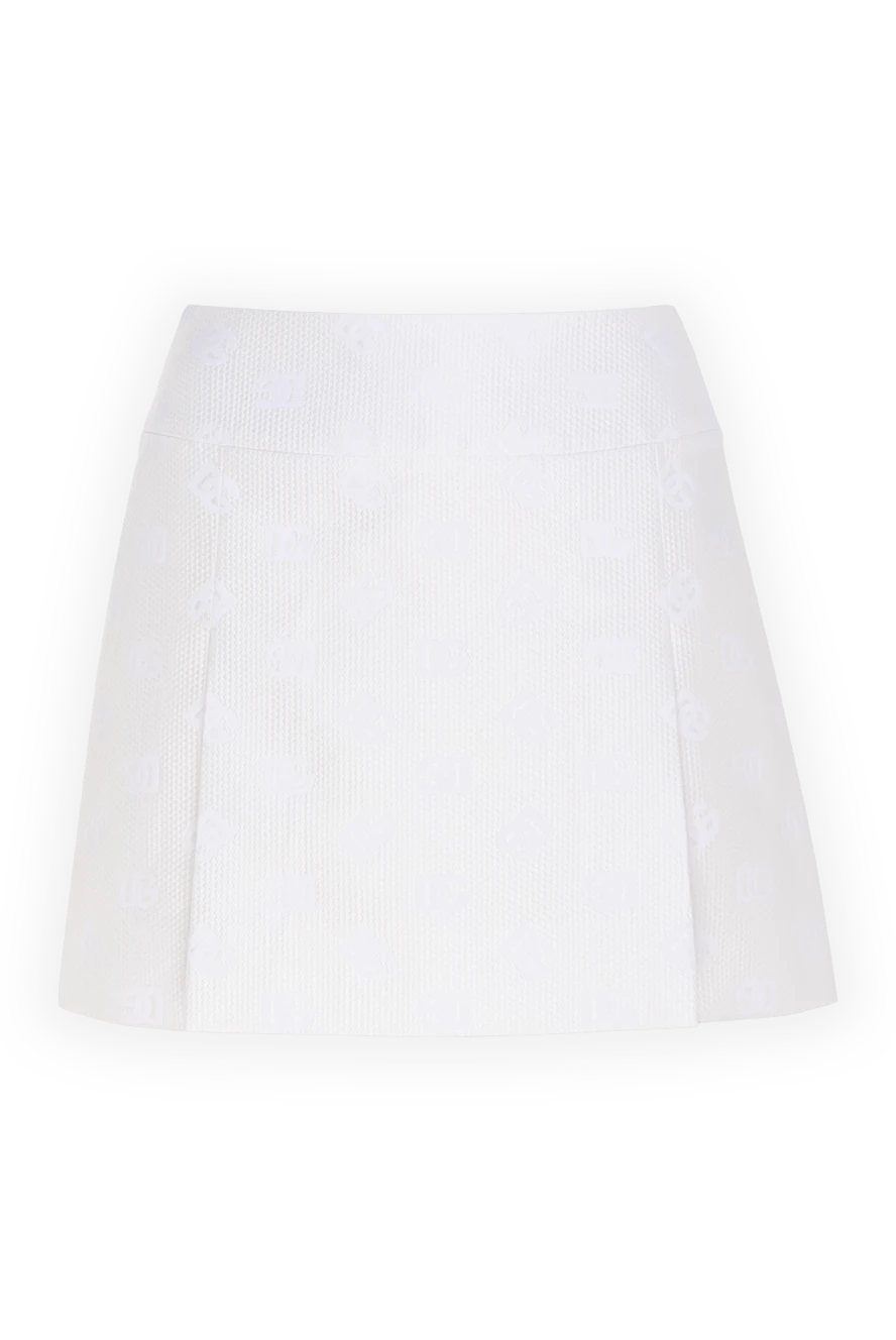 Dolce & Gabbana женские юбка mini женская белая купить с ценами и фото 177767 - фото 1
