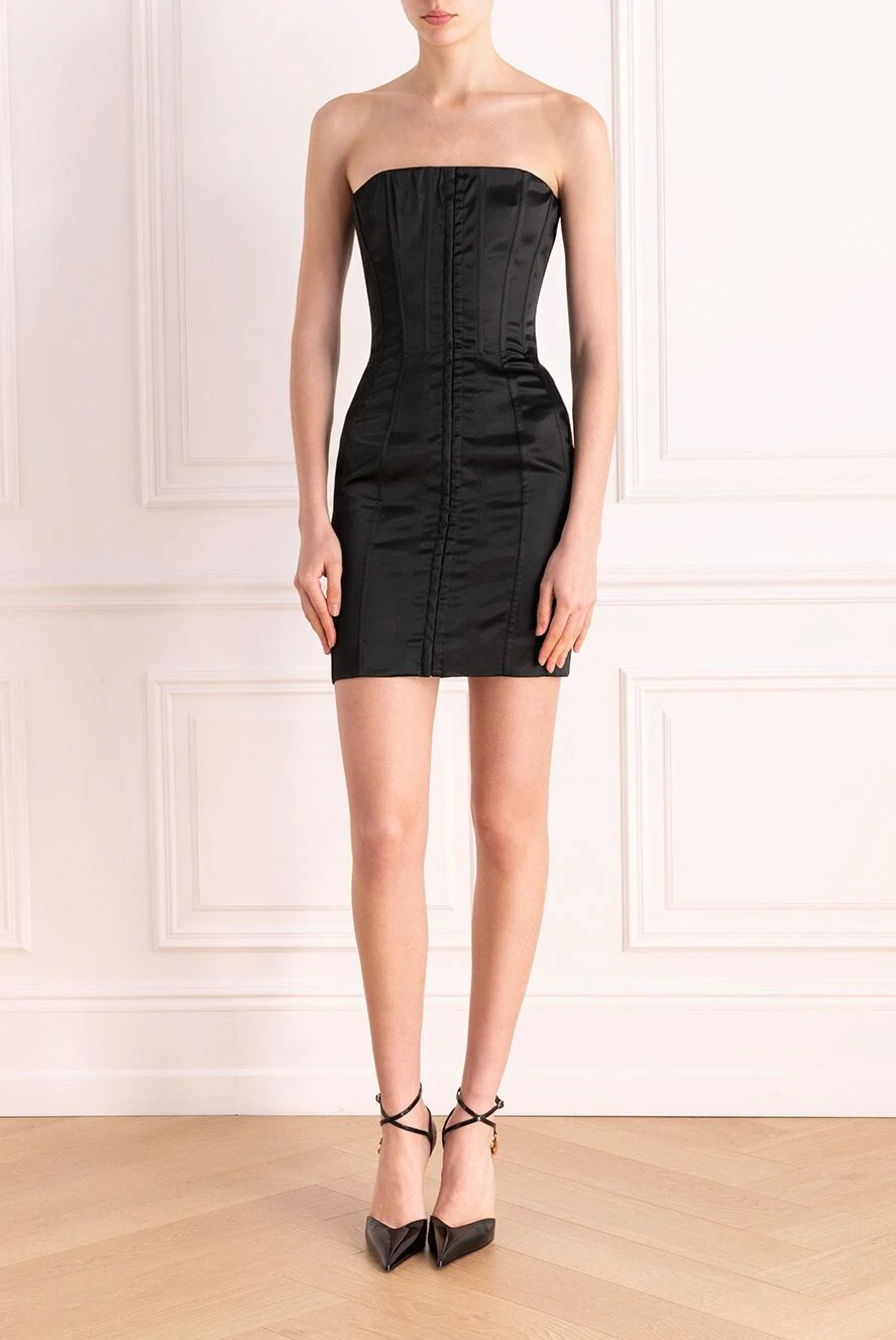 Dolce & Gabbana женские платье женское черное купить с ценами и фото 177768 - фото 2