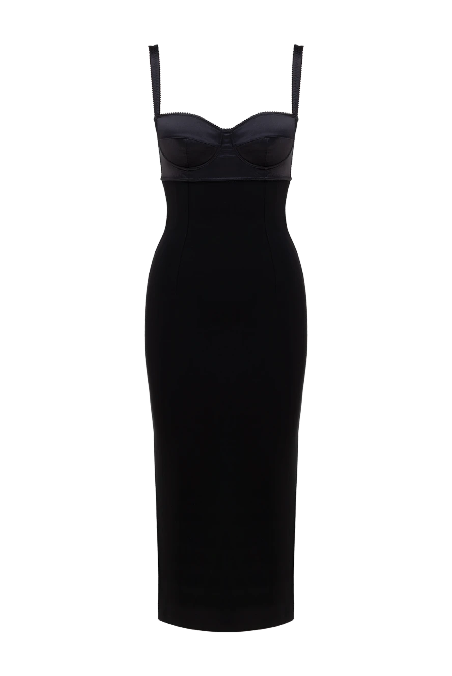 Dolce & Gabbana женские платье женское черное купить с ценами и фото 177769