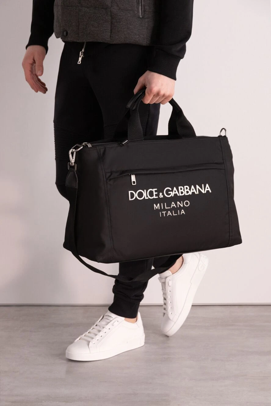 Dolce & Gabbana мужские сумка дорожная мужская черная купить с ценами и фото 177798