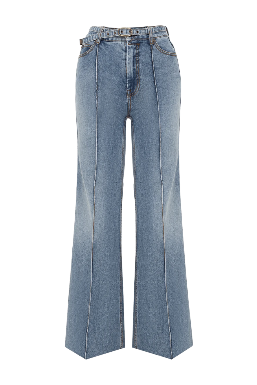 Zimmermann women's blue jeans made of cotton and elastane 177815 - photo 1