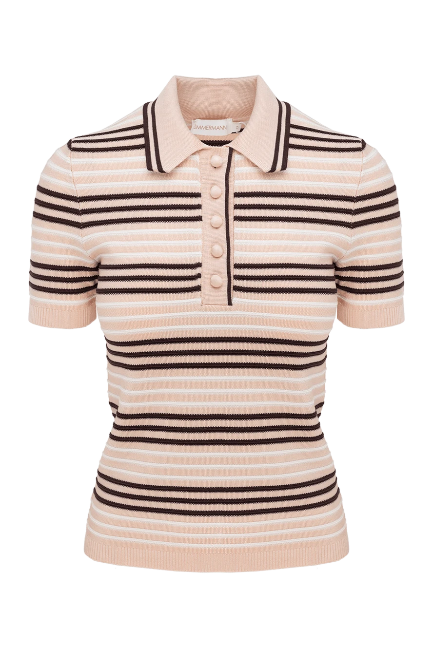 Zimmermann polo for women beige 177824 - photo 1